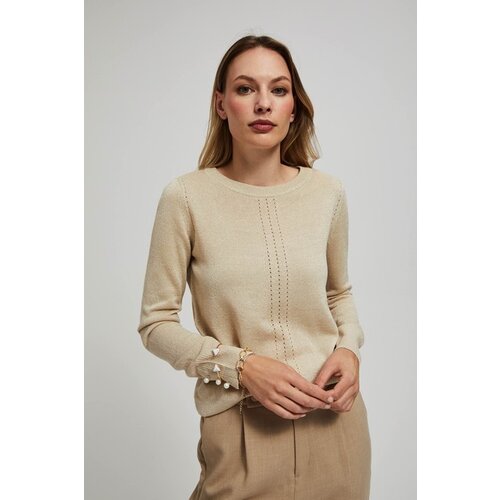 Moodo Sweater with openwork decorations Slike