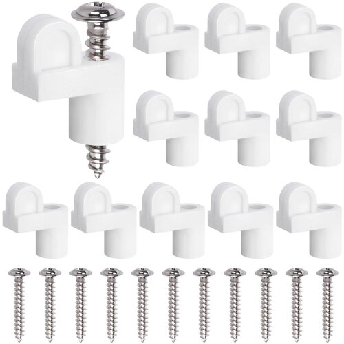 INF Klipi za mreže oken 12 kos &ndash; ABS s vijaki, kompaktni 1.9cm x 0.95cm White, (5000247198) Cene