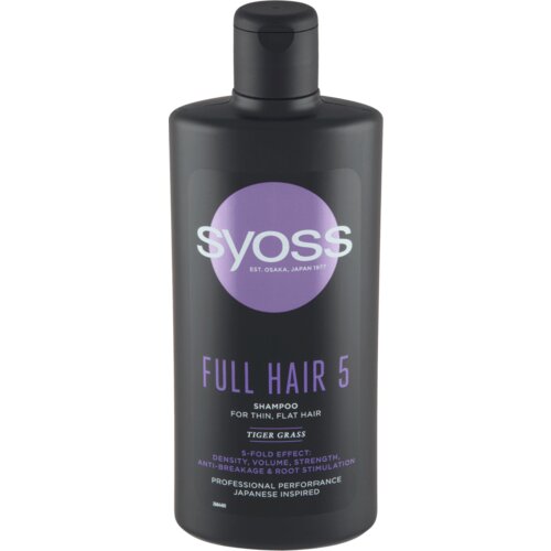 Syoss Full Hair 5 Shampoo šampon za krhke lase za oslabljene lase za suhe lase 440 ml za ženske Cene