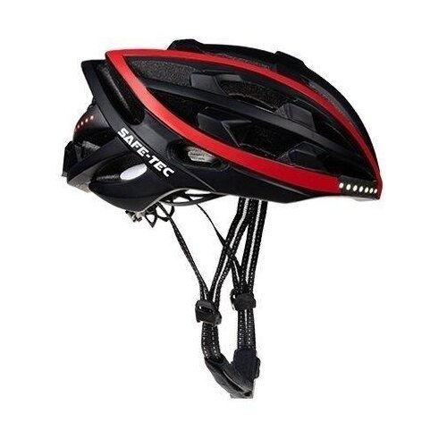 Safe-Tec TYR črna rdeča XL (61 cm - 63 cm) Slike