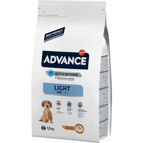 Advance hrana za pse malih rasa Light Mini pakovanje 1.5kg Cene