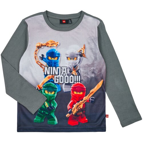 Lego LWTAYLOR 610 - T-SHIRT L/S Crna Cijene