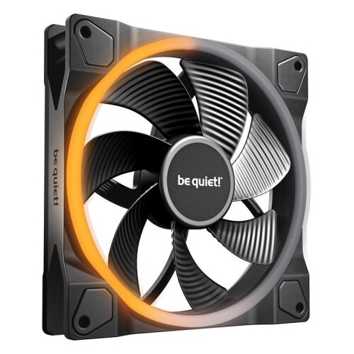 BE QUIET LIGHT WINGS (BL134) Reverse 140mm 4-pin PWM ARGB črn ventilator Cene