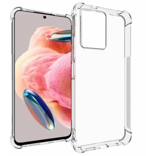 Onasi silikonski ovitek antishock za xiaomi redmi note 12 4G - prozoren Slike
