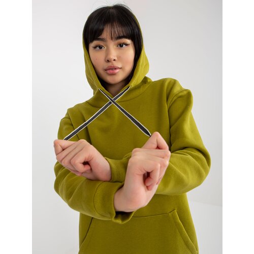 FANCY Sweatshirt-FA-BL-8151.06P-olive Cene