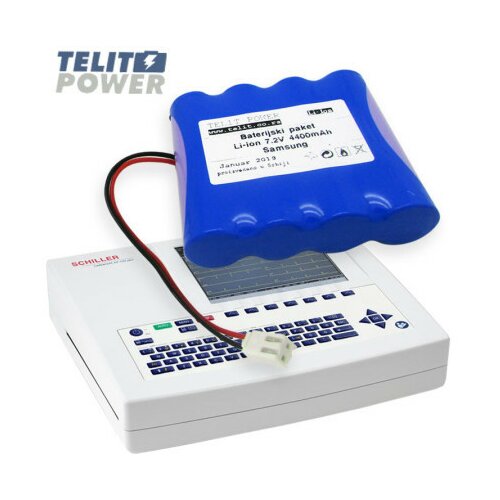 TelitPower baterija Li-Ion 7.2V 4400mAh za Schiller Cardiovit AT-102 plus ( P-0132 ) Slike