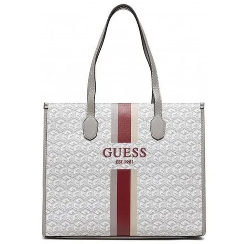 Guess SILVANA TOTE Bijela