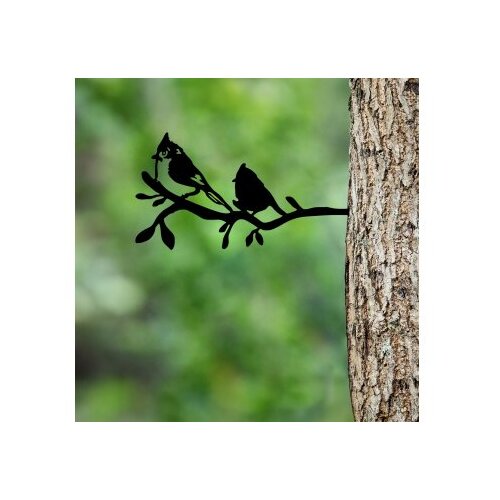 WALLXPERT Dekorativna figura Ptica na grani 07, 45x23 cm, 1,5 mm Cijene