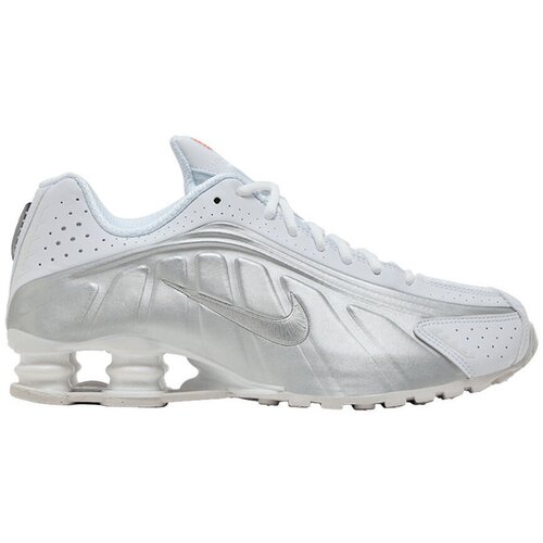 Nike Nizke superge Shox R4 White Bright Crimson Metallic Silver Siva Cene
