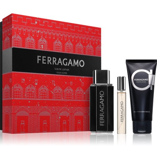 Ferragamo Sublime Leather darilni set za mo&amp;scaron;ke 1 kos Slike