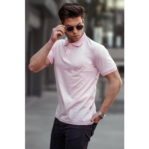 Madmext Polo T-shirt - Pink - Fitted Slike