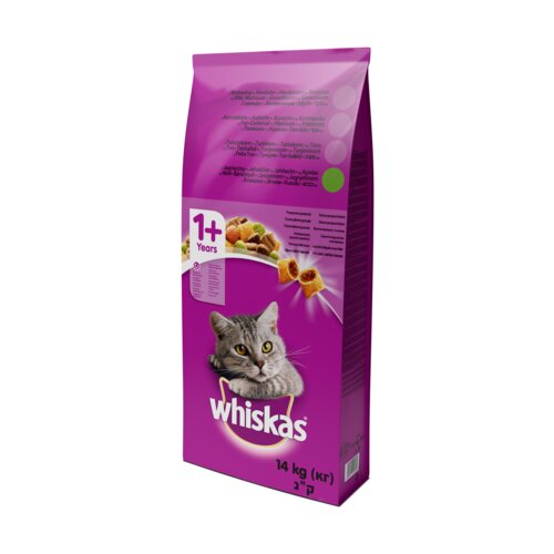 Whiskas briketi, jagnjetina 14kg Slike