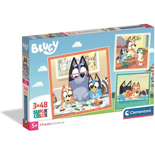 Clementoni Bluey 3 x 48-dijelna Super Color slagalica - Cijene