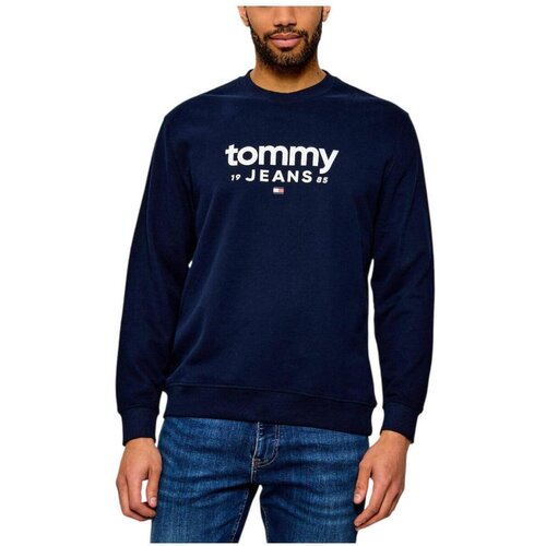 Tommy Hilfiger mu&scaron;ka dukserica s natpisom na prsima tamnoplava Cijene