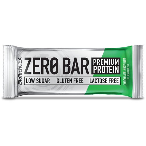 Biotechusa BioTech USA Zero Bar 50g čoko-lešnik Cene