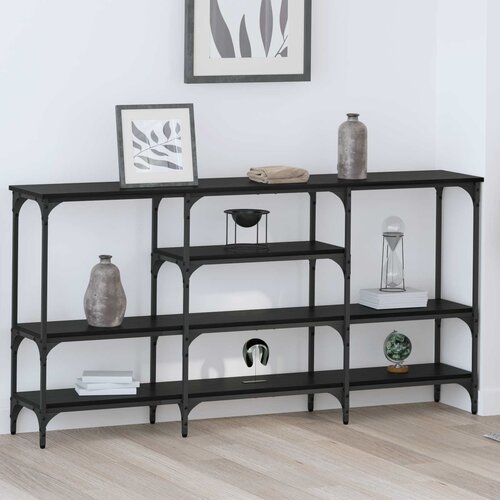  Konzolna stolica Crni hrast 160 x 29 x 80 cm Konstruirano drvo Cijene