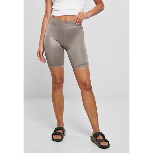 Urban Classics Women&amp;#039;s synthetic leather bib shorts for asphalt Slike