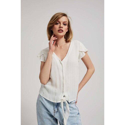 Marisse Women's Shirt L-Ko-4048 Off White Cene