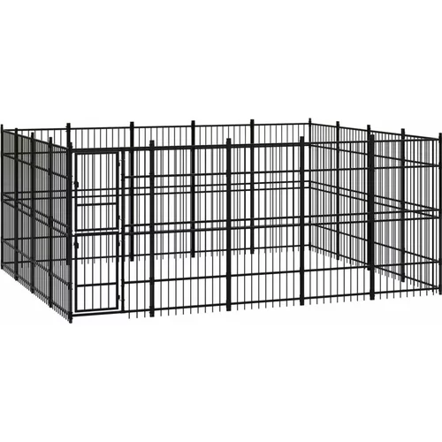  vanjski kavez za pse čelični 18 43 m²