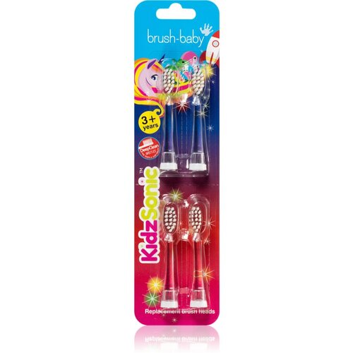 Brush Baby KidzSonic nadomestne glave za zobno ščetko za otroke od 3 let 4 kos Cene