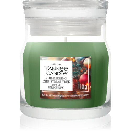 Yankee Candle Shimmering Christmas Tree mirisna svijeća Signature 110 g Slike