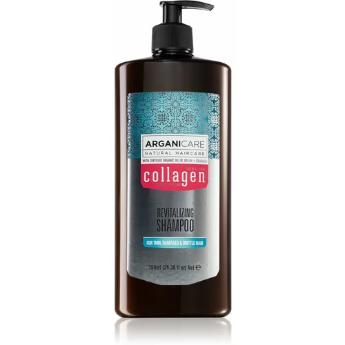 Arganicare Collagen revitalizirajući šampon vraćanje sjaja 750 ml