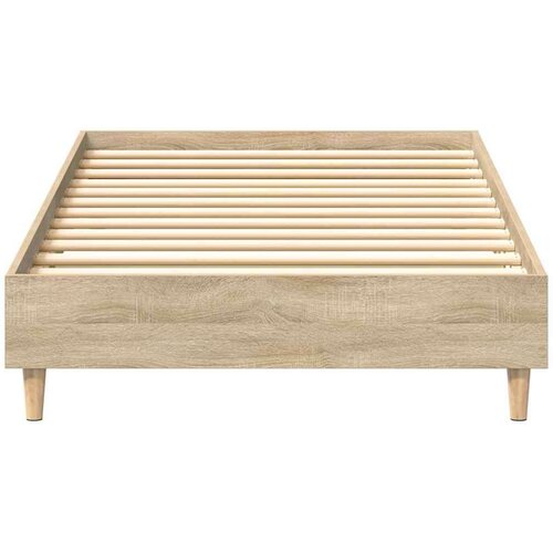VidaXL Okvir kreveta bez madraca sonoma hrast 90x200 cm Slike