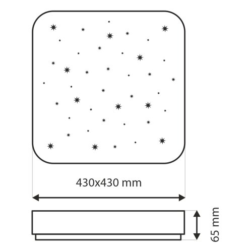  LED prigu&amp;scaron;iva plafonska svetiljka NERIS LED/36W/230V 2700-6500K +daljinski upravljač Slike