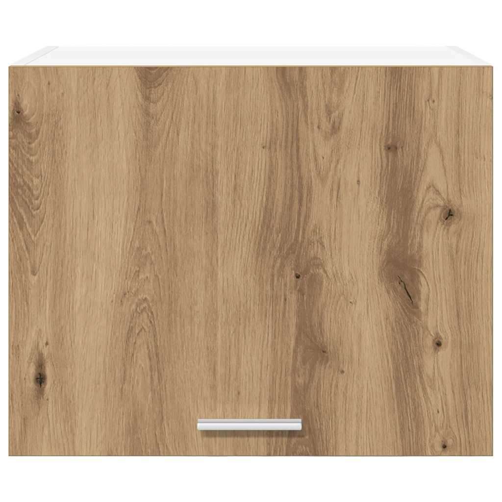  Viseći ormarić Riga Umjetnički hrast i bijela 50 x 31 x 40 cm Slike