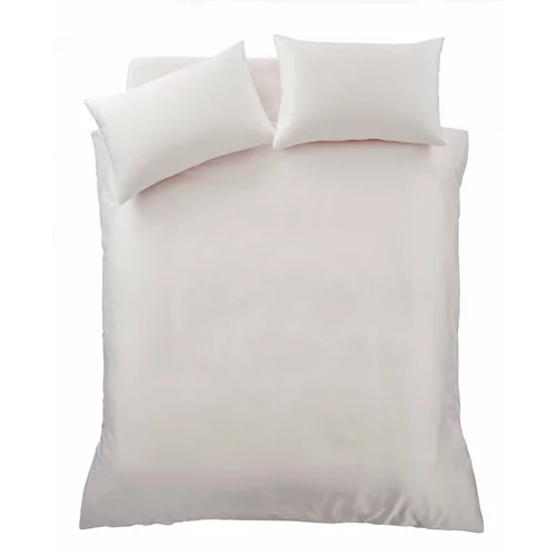 Catherine Lansfield Roza posteljina za bračni krevet 200x200 cm Silky Soft -