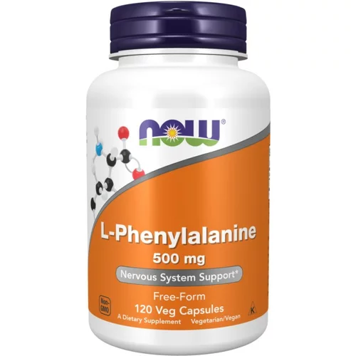 Now Foods L-fenilalanin NOW, 500 mg (120 kapsul)