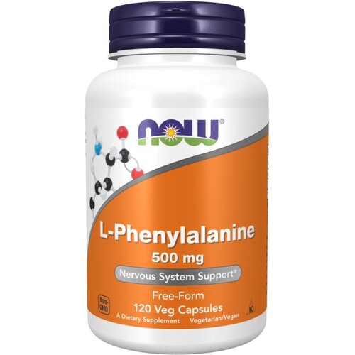 Now Foods L-fenilalanin NOW, 500 mg (120 kapsula) Cijene