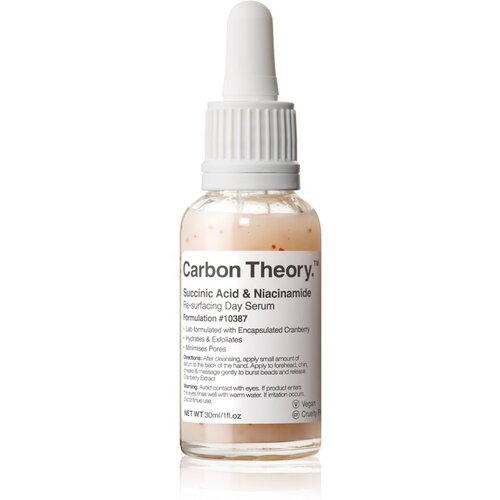 Carbon Theory Succinic Acid &amp;amp; Niacinamide obnavljajući serum za lice za problematično lice 30 ml Slike