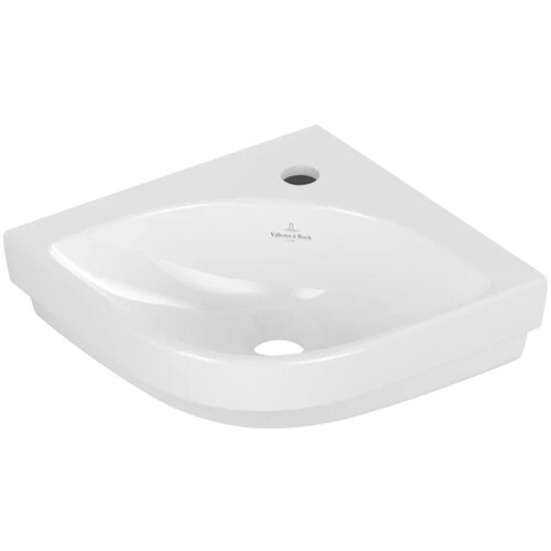 Villeroy Boch 437146R1 Subway 3.0 CeramicPlus 32 x 32 cm kotni umivalnik z odprtino za armaturo Cene