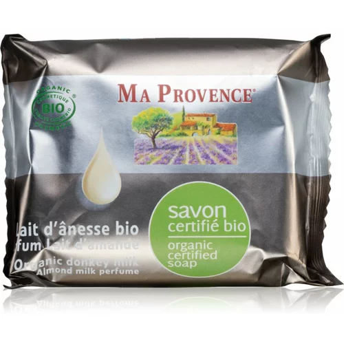 Ma Provence Donkey Milk & Almond Milk naravno trdo milo 75 g