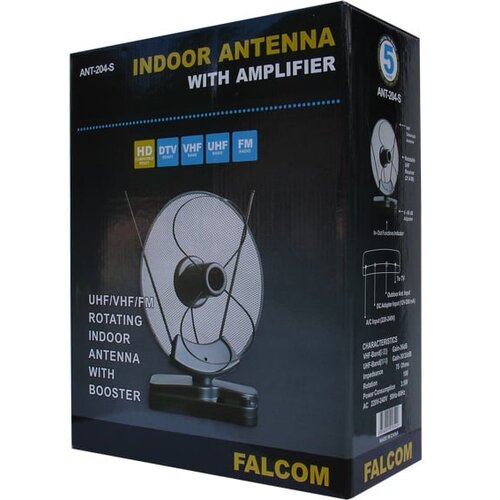 Falcom sobna antena siva ANT-204 S antena za televizor Slike