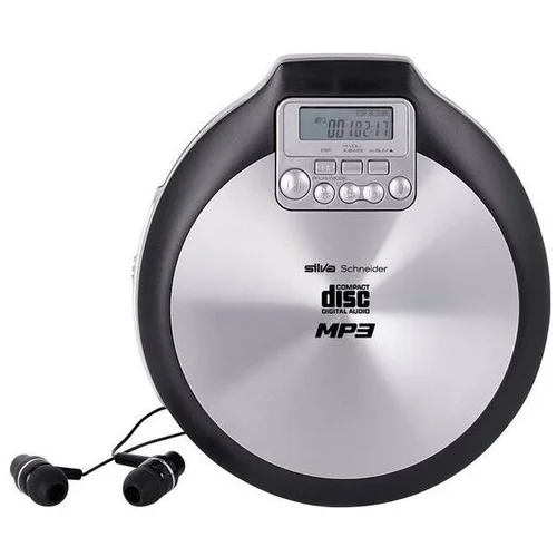 Silva Prijenosni CD player MCD 50 CD, CD-R, CD-RW, MP3 Crna