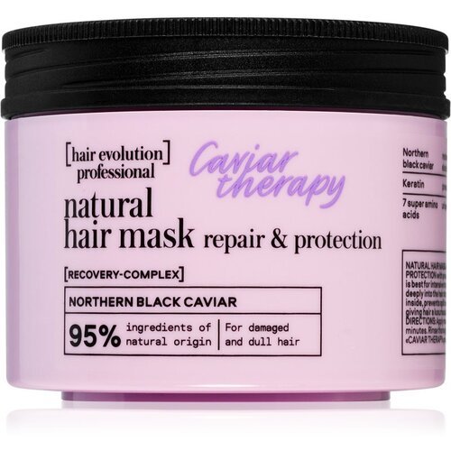 Natura Siberica Hair Evolution Caviar Therapy globinsko krepilna maska za lase za suhe in poškodovane lase 150 ml Cene
