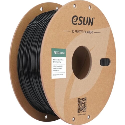 eSUN PETG Basic Black - 1,75 mm / 1000 g Cene