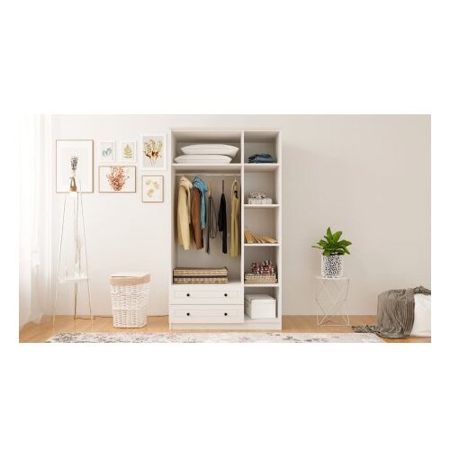 Hanah home ormar mat bela boja rb 062 02 Slike