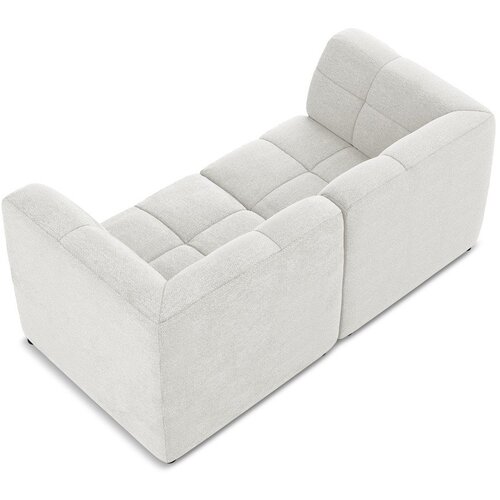 Makamii Bijela sofa od boucl&amp;eacute; tkanine 180 cm Aloha &amp;ndash; Slike