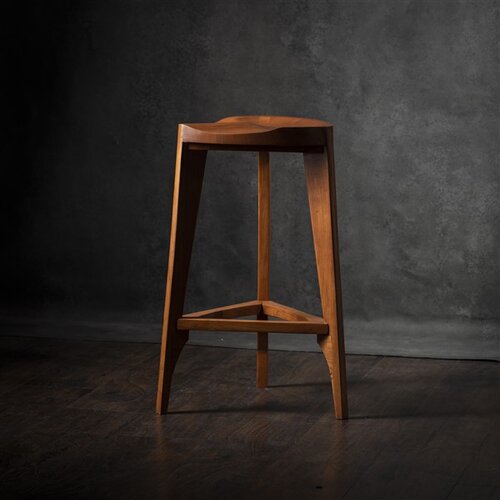 Meda_Furniture Drvena barska stolica, Tre&amp;scaron;nja Slike