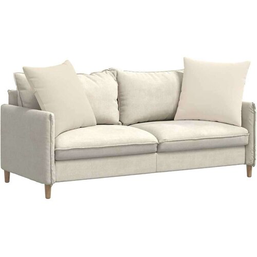 VidaXL jastučići za sofu 2 pcs bež 60 x 60 cm tkanina Slike
