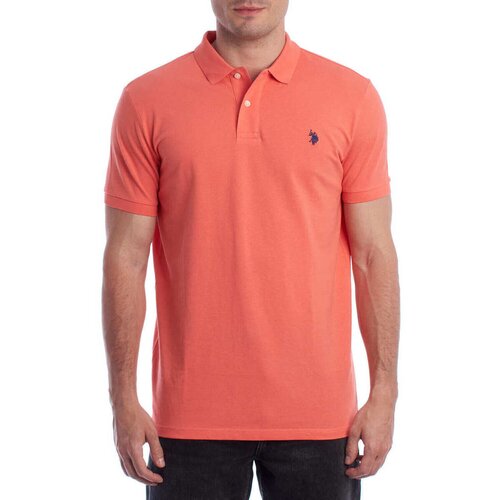 U.S. Polo Assn. Polo majice kratki rokavi US41197052-157 Rožnata Slike