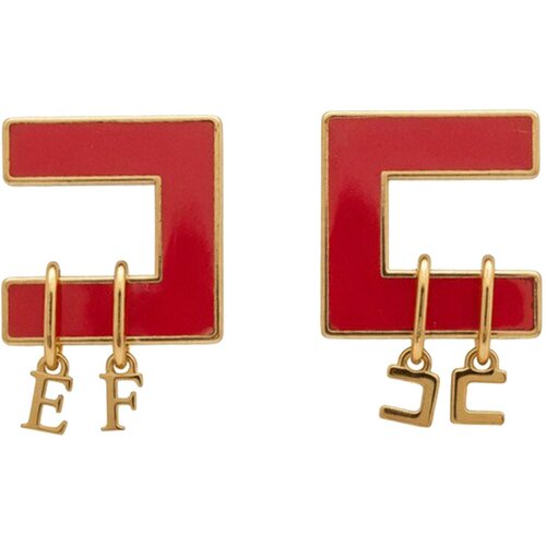 Elisabetta Franchi Uhani or34k66e2-cg5 Rdeča Slike