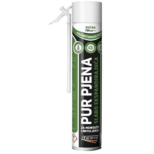 Texo PU ljepljiva pjena (750 ml) Cijene