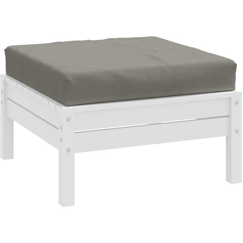 vidaXL Jastuk za palete prošarani tamnosivi 60x60x10 cm od tkanine Cene