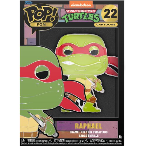 Funko Pop Pin Teenage Mutant Ninja Turtles Raphael Cene