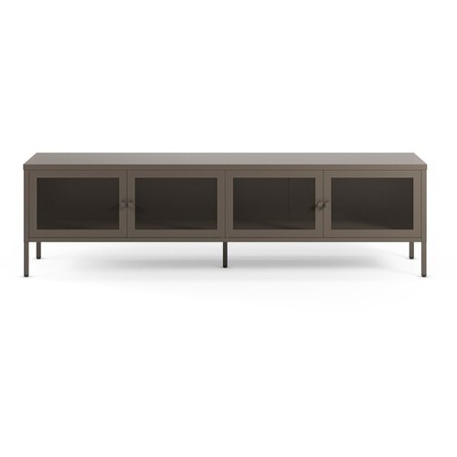 Marckeric Siva metalna TV komoda 160x50x35 cm Fayna – Cijene