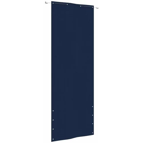 Balkonski Balkonsko platno modro 80x240 cm tkanina Oxford, (20702906)
